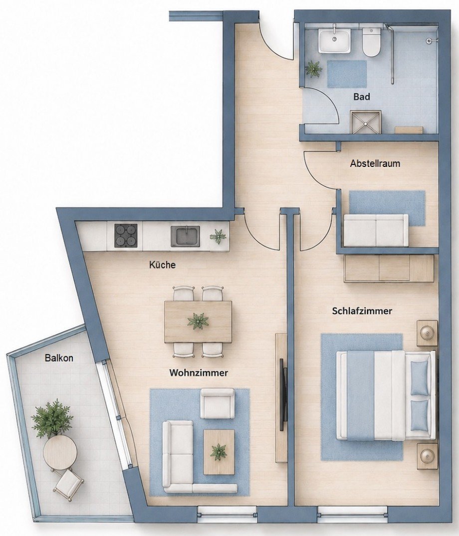 Gute Aufteilung Etagenwohnung Neuwied