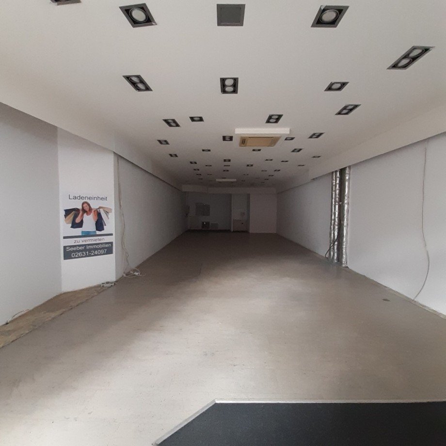 Blick in den Raum Ladenlokal Neuwied