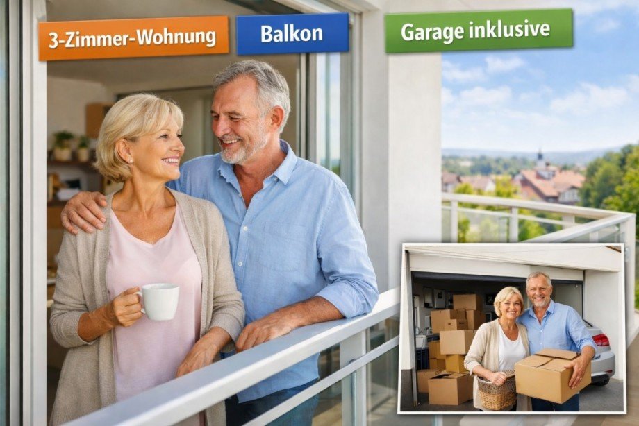 Beispielbild Balkon Etagenwohnung Bendorf