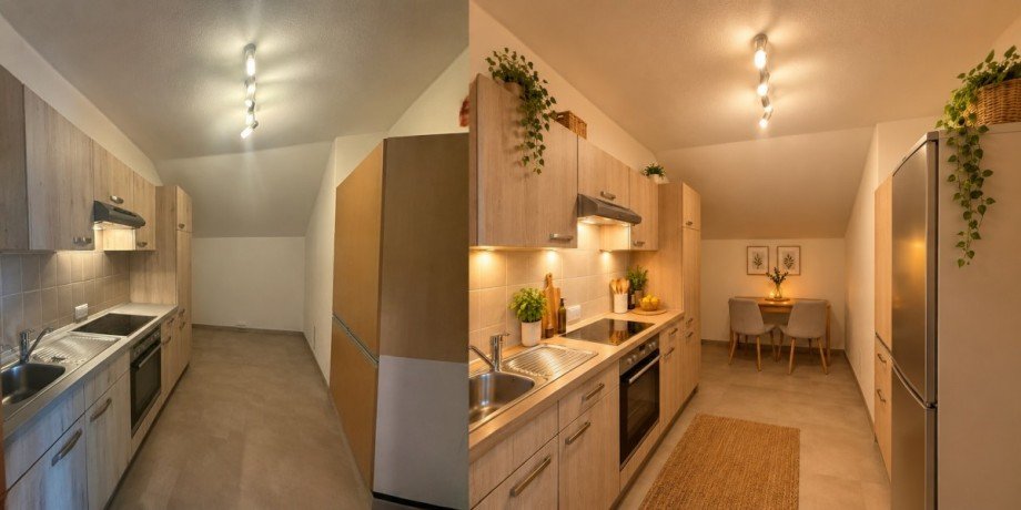K�che Dachgeschosswohnung Bad Breisig