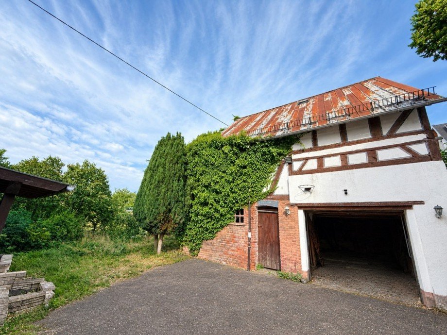 Scheune hinter dem Haus Einfamilienhaus Westernohe