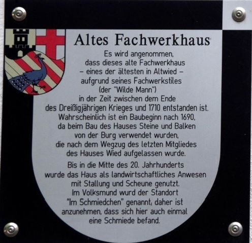 Historie Wappen Einfamilienhaus Neuwied