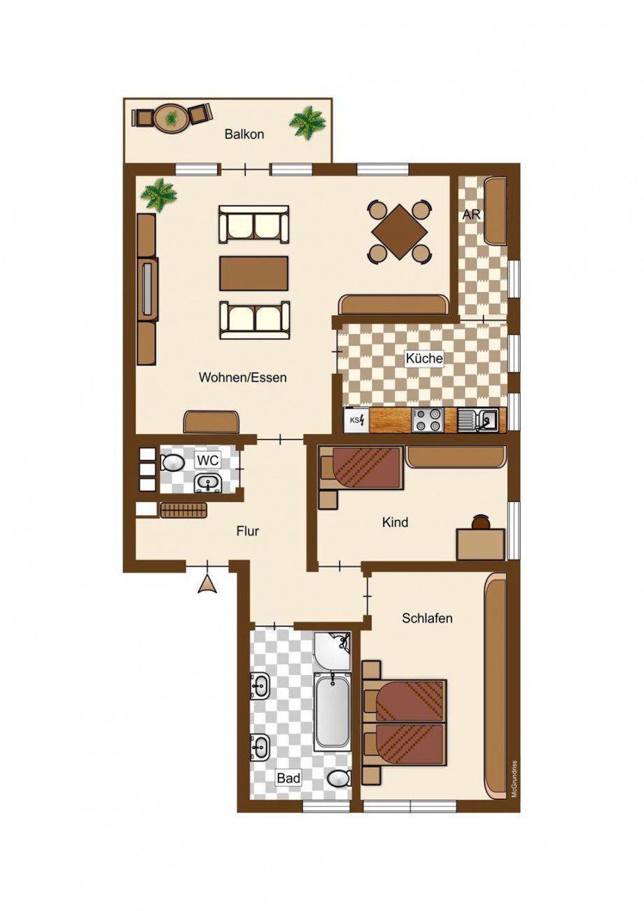 Grundriss Wohnung Neuwied
