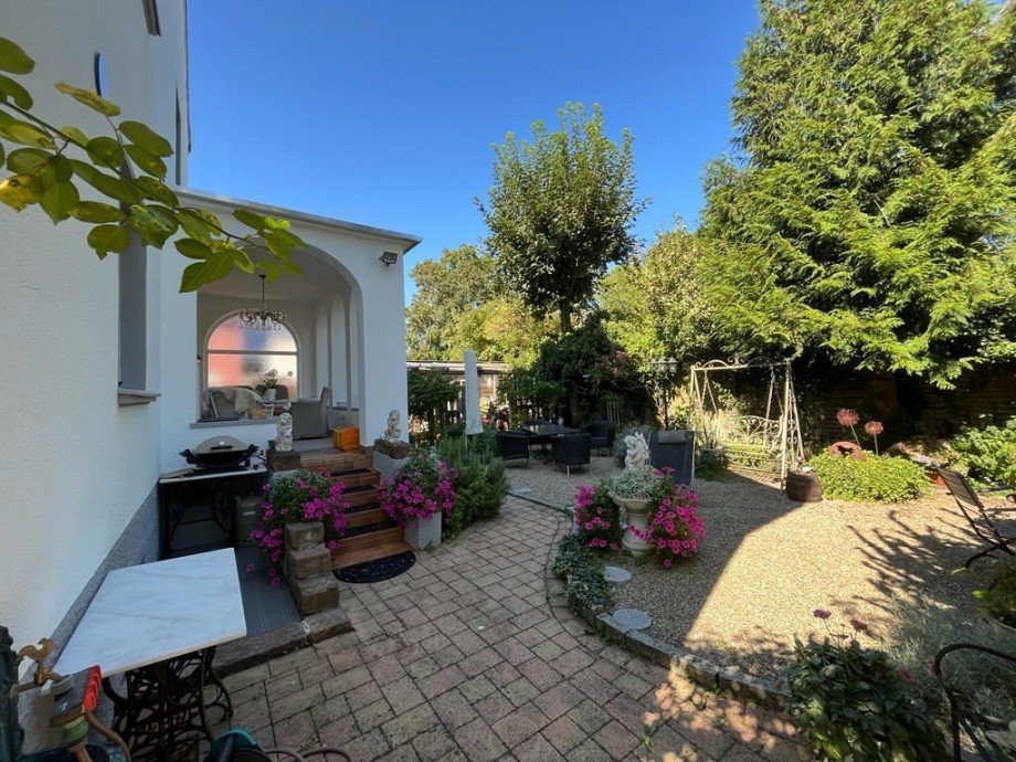 Verweilen auf der Veranda Stadthaus Neuwied