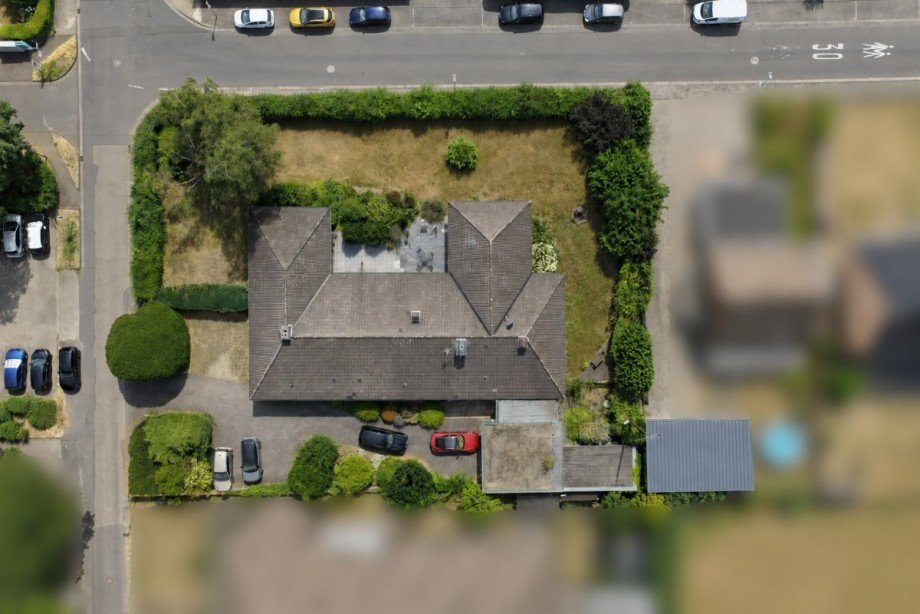 Vogelperspektive Grundst�ck Neuwied / Irlich