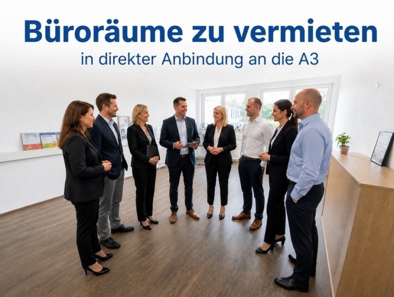 Gutes Arbeiten Oberhonnefeld-Gierend B�rofl�che *** Top-Standort nahe der A3 *** Gro�z�gige B�ros oder Praxisr�ume