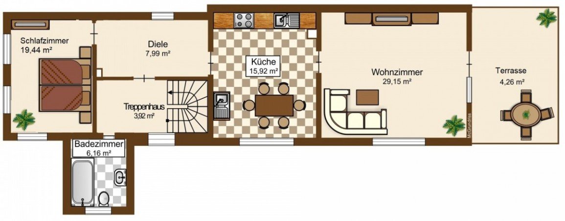Gr. Obergeschoss Zweifamilienhaus Neuwied / Feldkirchen